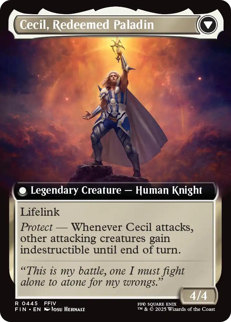 Cecil, Dark Knight // Cecil, Redeemed Paladin (Extended Art) [FINAL FANTASY] | Deep Dive Games St. Marys