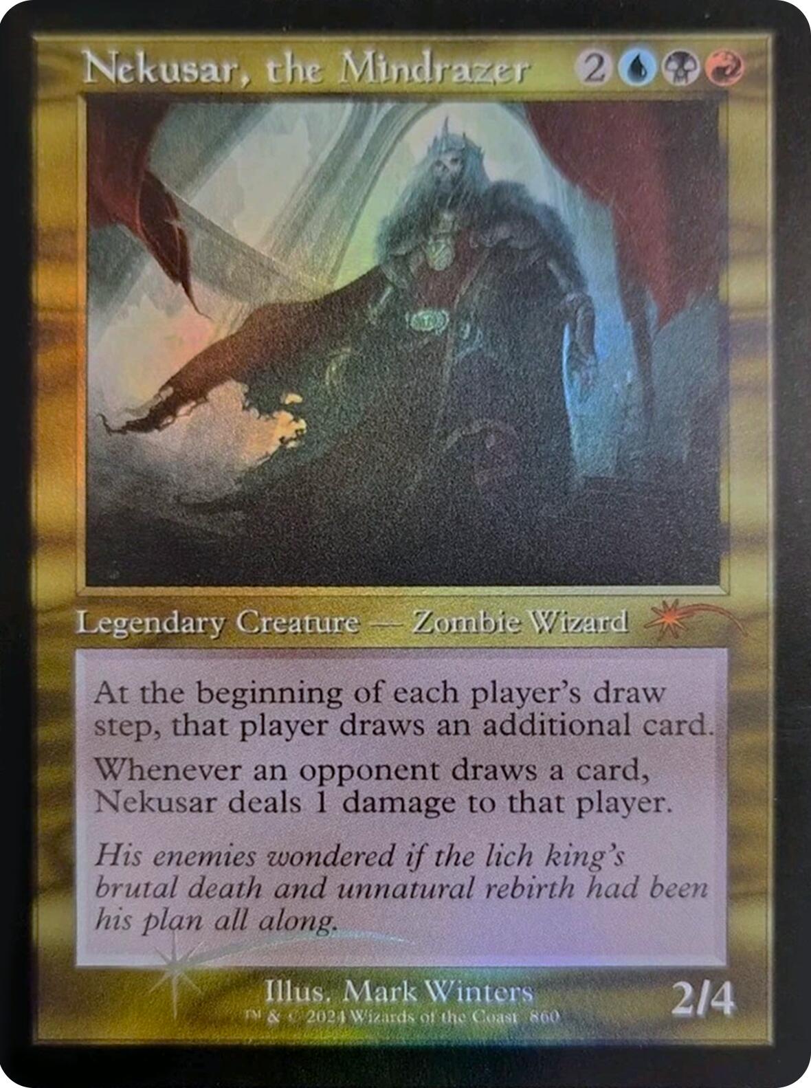 Nekusar, the Mindrazer (Retro Frame) [Secret Lair Drop Series] | Deep Dive Games St. Marys