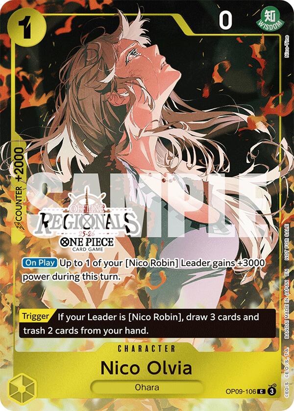 Nico Olvia (Offline Regional Participation Pack 2025 Vol.1) [One Piece Promotion Cards] | Deep Dive Games St. Marys