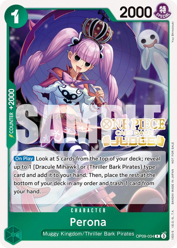 Perona (Judge Pack Vol. 5) [One Piece Promotion Cards] | Deep Dive Games St. Marys