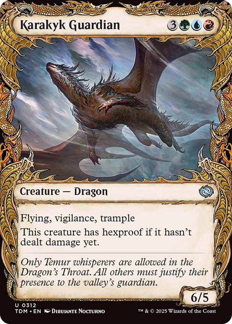 Karakyk Guardian (Showcase) [Tarkir: Dragonstorm] | Deep Dive Games St. Marys