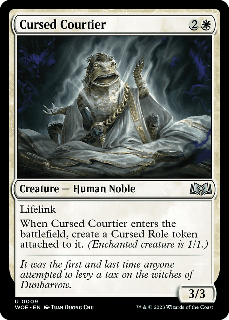 Cursed Courtier [Wilds of Eldraine] | Deep Dive Games St. Marys