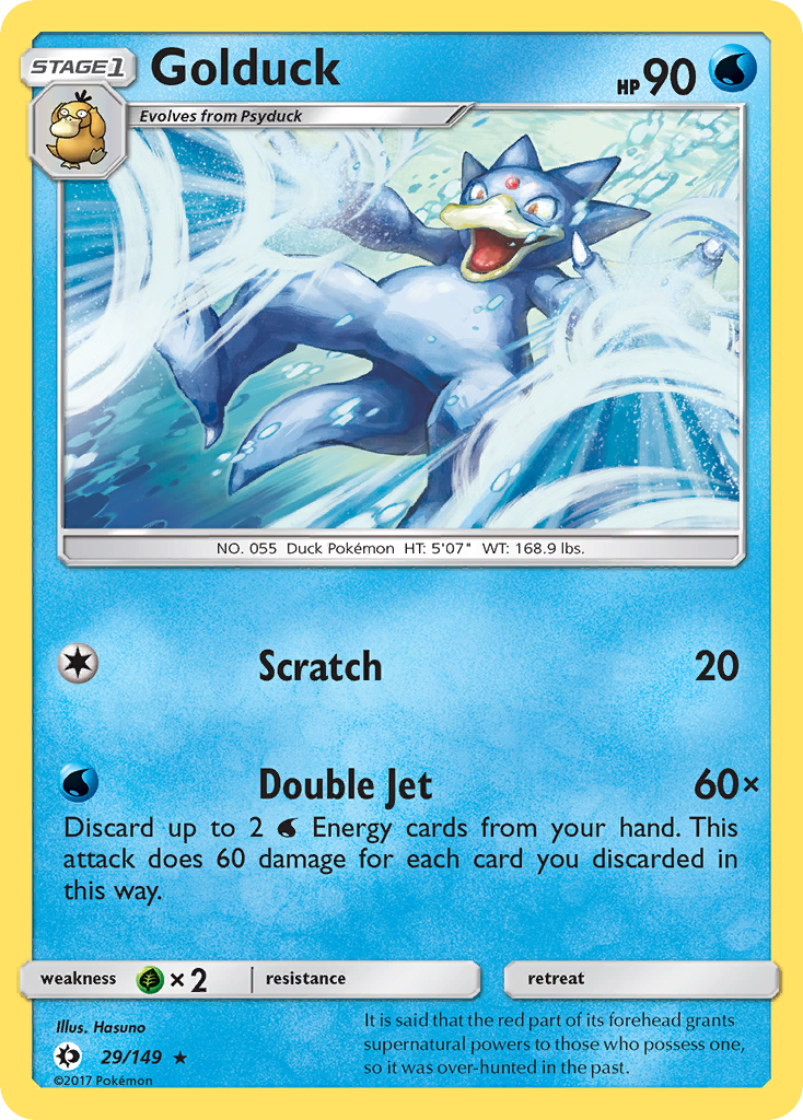 Golduck (29/149) [Sun & Moon: Base Set] | Deep Dive Games St. Marys