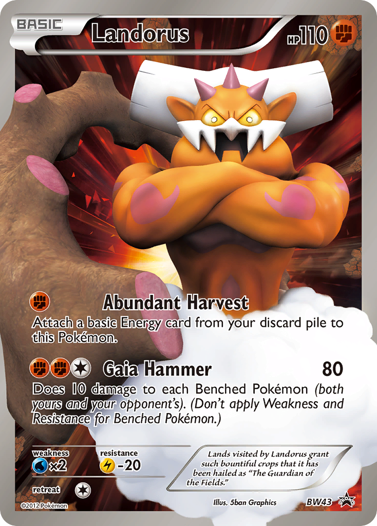 Landorus (BW43) [Black & White: Black Star Promos] | Deep Dive Games St. Marys