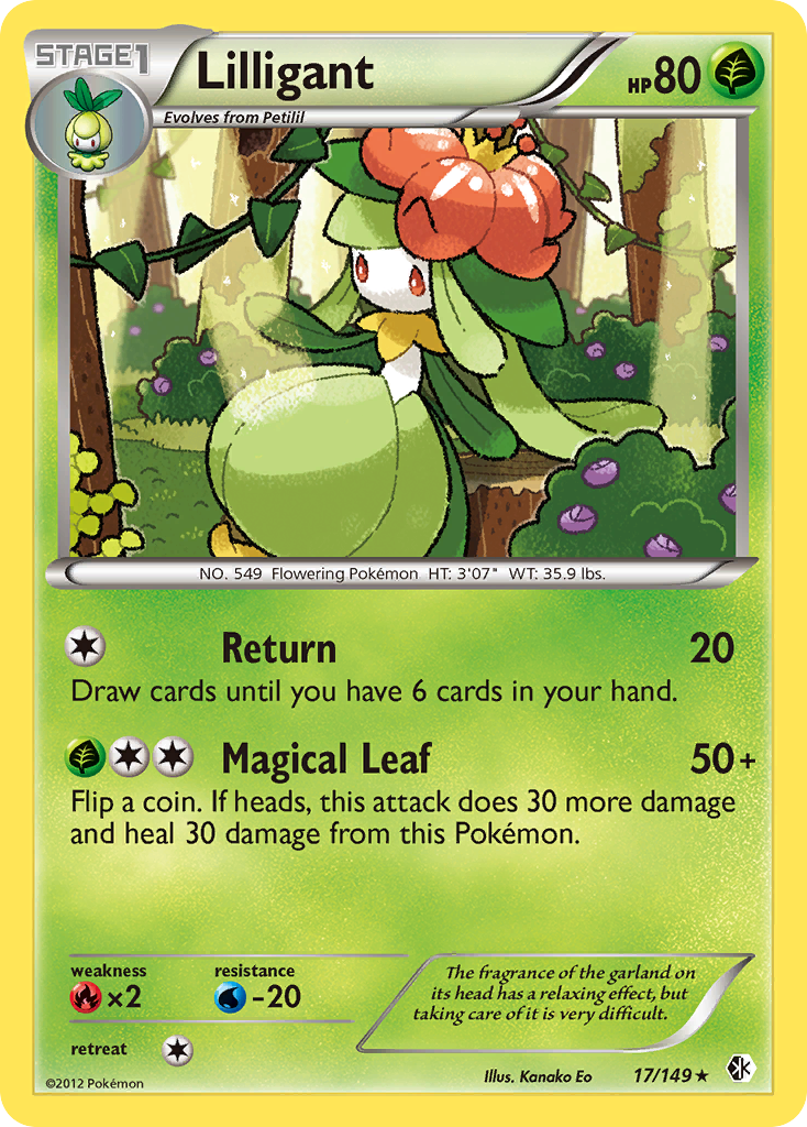 Lilligant (17/149) [Black & White: Boundaries Crossed] | Deep Dive Games St. Marys