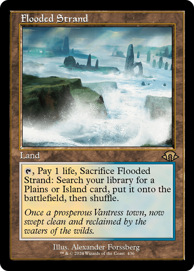 Flooded Strand (Retro) [Modern Horizons 3] | Deep Dive Games St. Marys