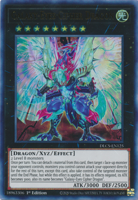 Galaxy-Eyes Cipher Dragon [DLCS-EN125] Ultra Rare | Deep Dive Games St. Marys