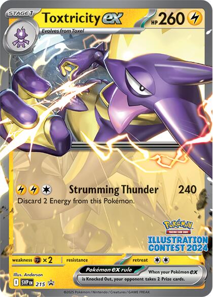 Toxtricity ex (215) [Scarlet & Violet: Black Star Promos] | Deep Dive Games St. Marys