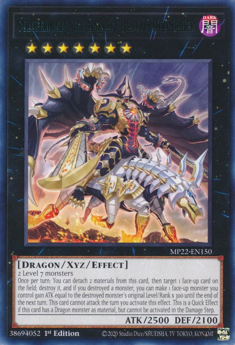 Voloferniges, the Darkest Dragon Doomrider [MP22-EN150] Rare | Deep Dive Games St. Marys