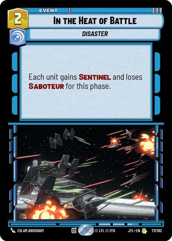 In the Heat of Battle (077/262) (077/262) [Jump to Lightspeed] | Deep Dive Games St. Marys