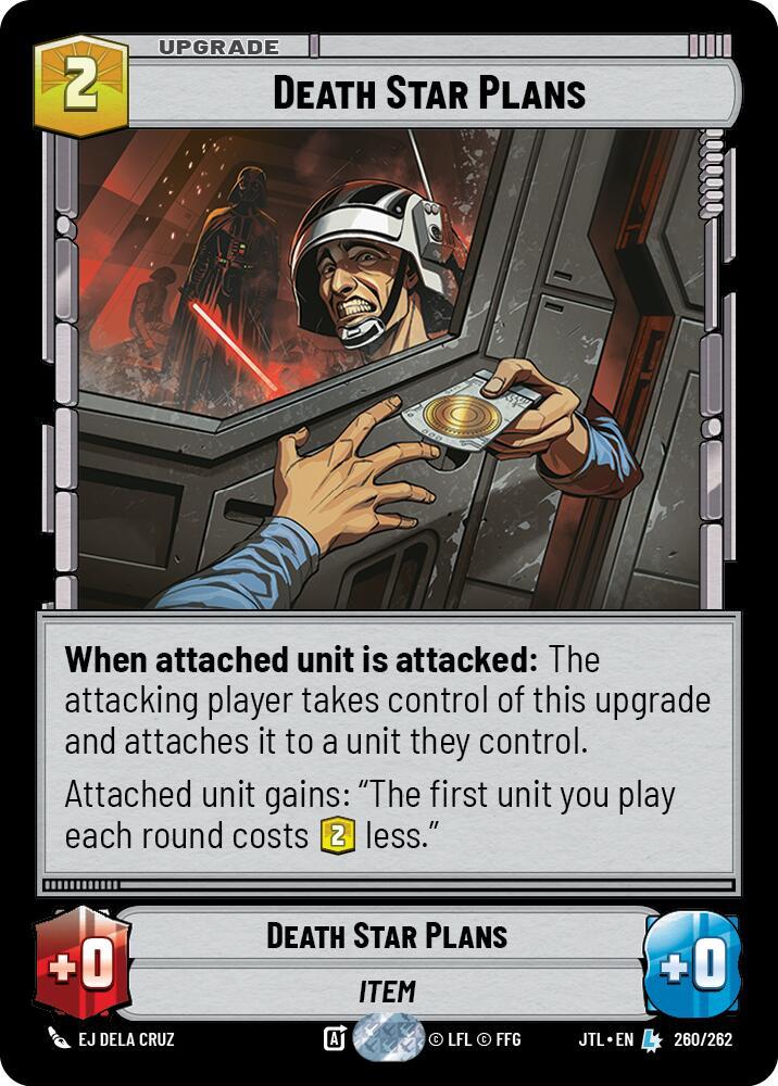 Death Star Plans (260/262) (260/262) [Jump to Lightspeed] | Deep Dive Games St. Marys