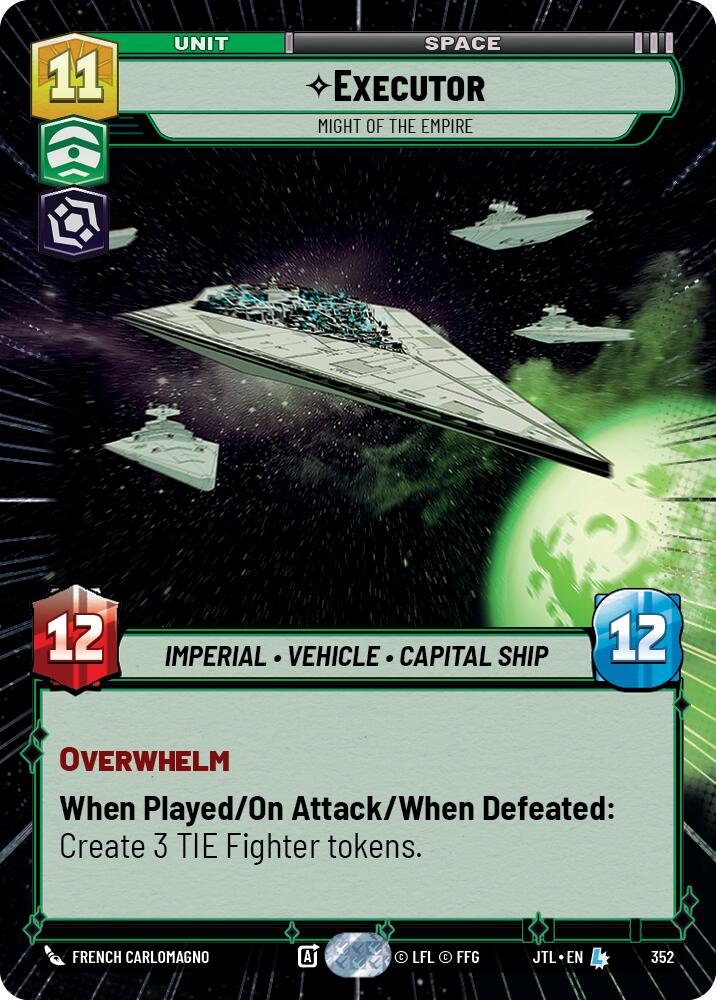 Executor - Might of the Empire (352) (Hyperspace) (352) [Jump to Lightspeed] | Deep Dive Games St. Marys