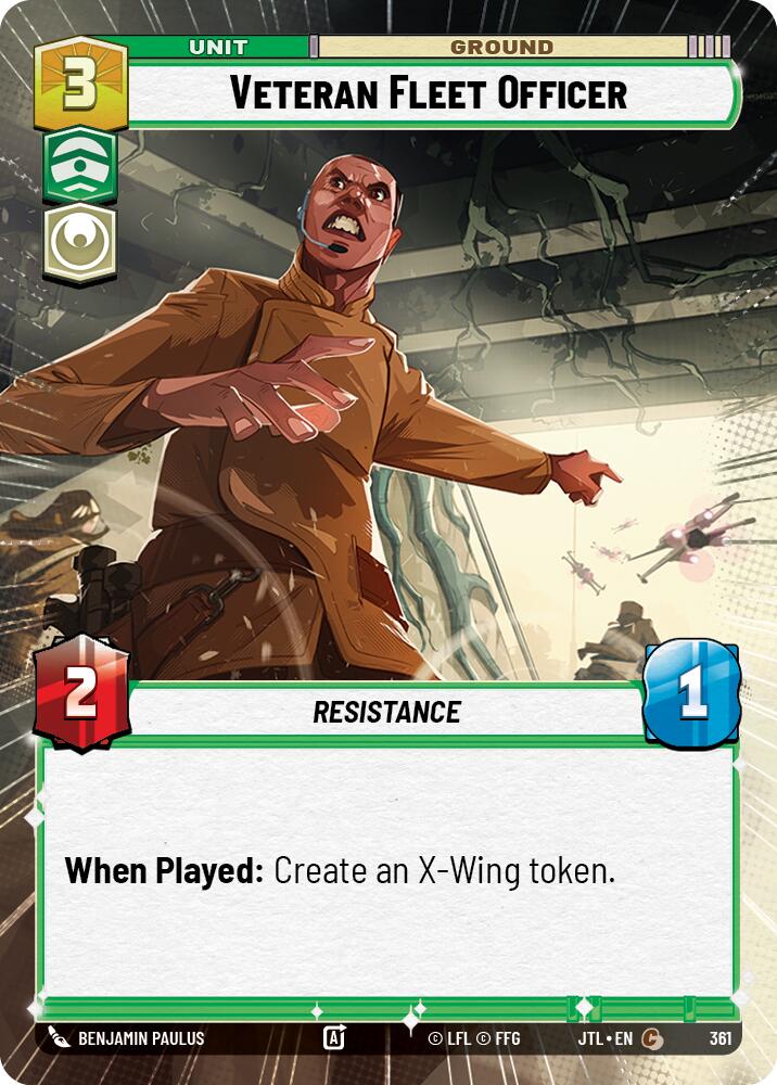 Veteran Fleet Officer (361) (Hyperspace) (361) [Jump to Lightspeed] | Deep Dive Games St. Marys