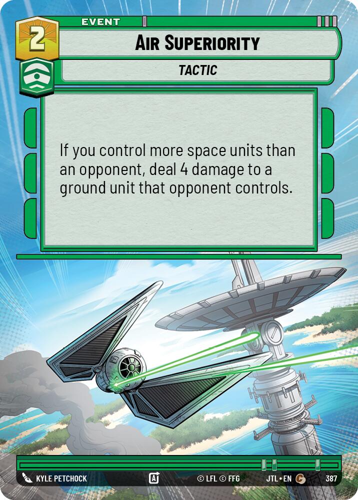Air Superiority (387) (Hyperspace) (387) [Jump to Lightspeed] | Deep Dive Games St. Marys