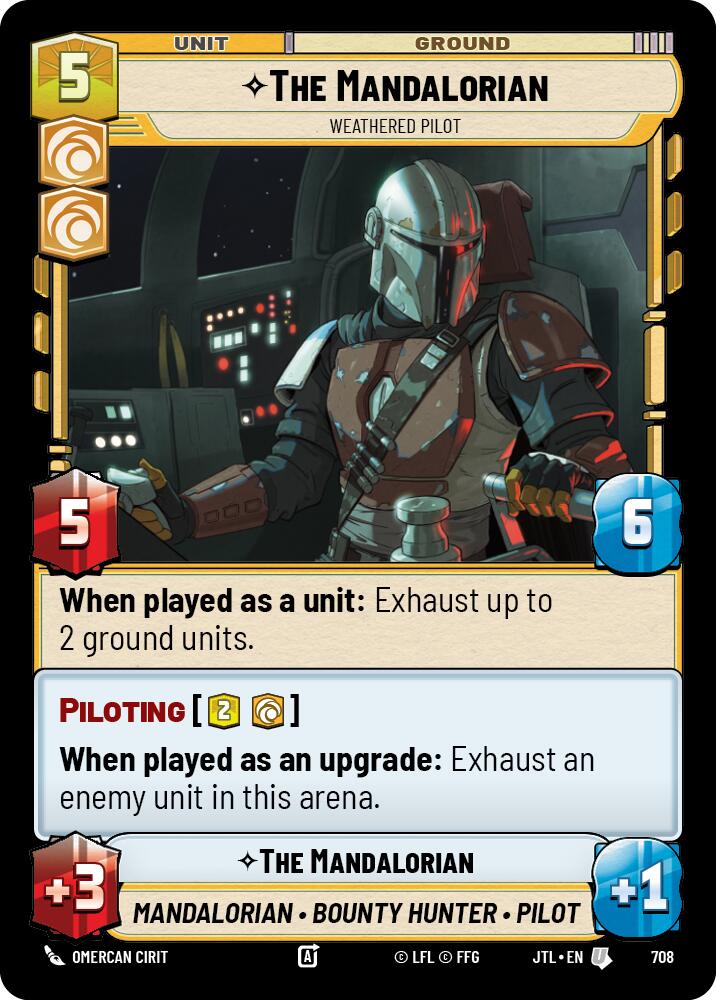 The Mandalorian - Weathered Pilot (708) (708) [Jump to Lightspeed] | Deep Dive Games St. Marys