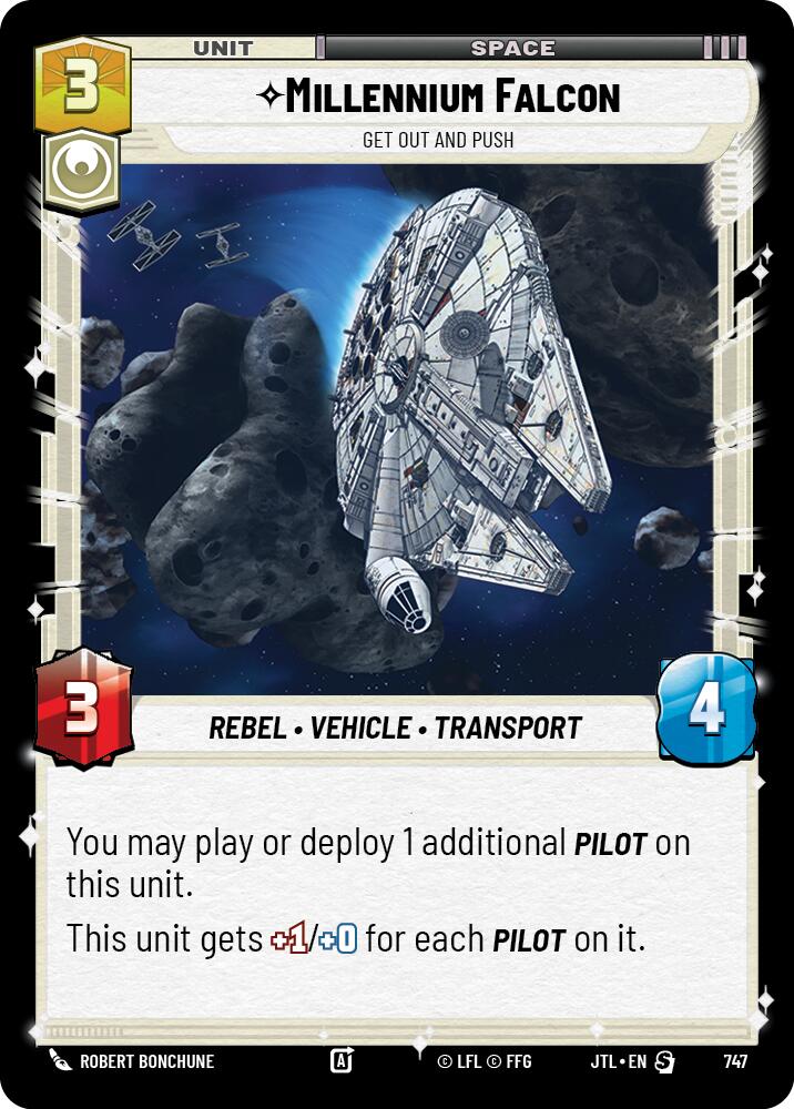 Millennium Falcon - Get Out And Push (747) (747) [Jump to Lightspeed] | Deep Dive Games St. Marys
