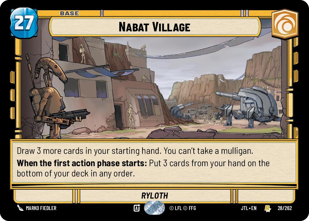 Nabat Village (028/262) (028/262) [Jump to Lightspeed] | Deep Dive Games St. Marys
