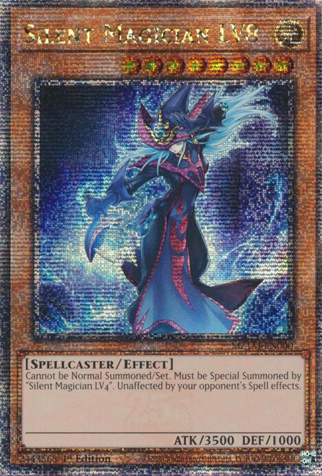 Silent Magician LV8 [MZTM-EN000] Quarter Century Secret Rare | Deep Dive Games St. Marys
