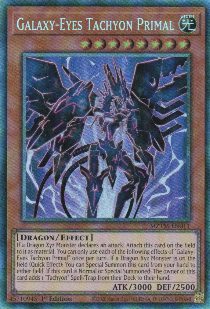 Galaxy-Eyes Tachyon Primal (Collector's Rare) [MZTM-EN011] Collector's Rare | Deep Dive Games St. Marys