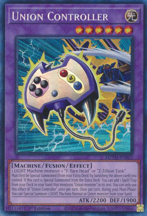 Union Controller (Collector's Rare) [MZTM-EN022] Collector's Rare | Deep Dive Games St. Marys