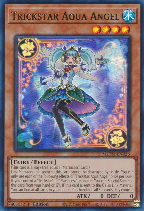 Trickstar Aqua Angel [MZTM-EN026] Ultra Rare | Deep Dive Games St. Marys