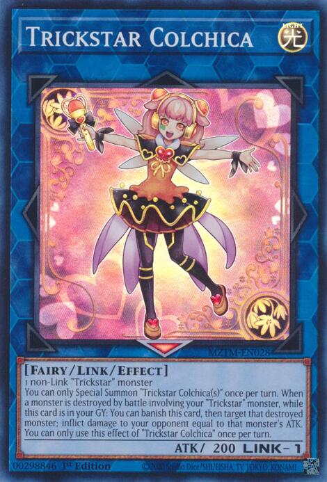 Trickstar Colchica [MZTM-EN028] Super Rare | Deep Dive Games St. Marys