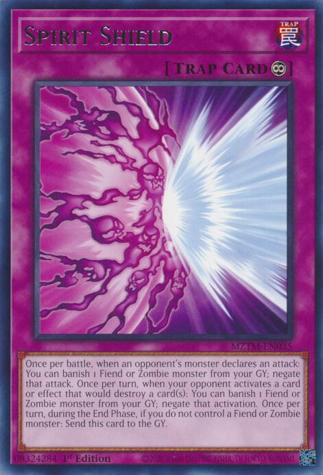 Spirit Shield [MZTM-EN035] Rare | Deep Dive Games St. Marys