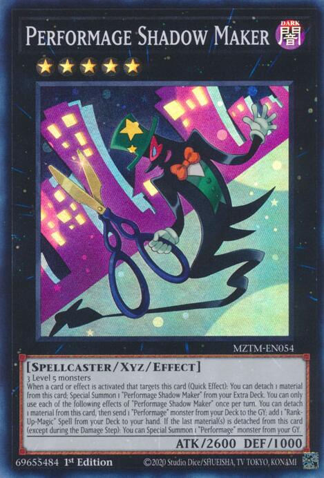 Performage Shadow Maker [MZTM-EN054] Super Rare | Deep Dive Games St. Marys