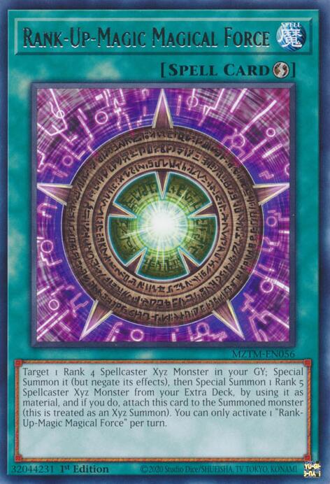 Rank-Up-Magic Magical Force [MZTM-EN056] Rare | Deep Dive Games St. Marys