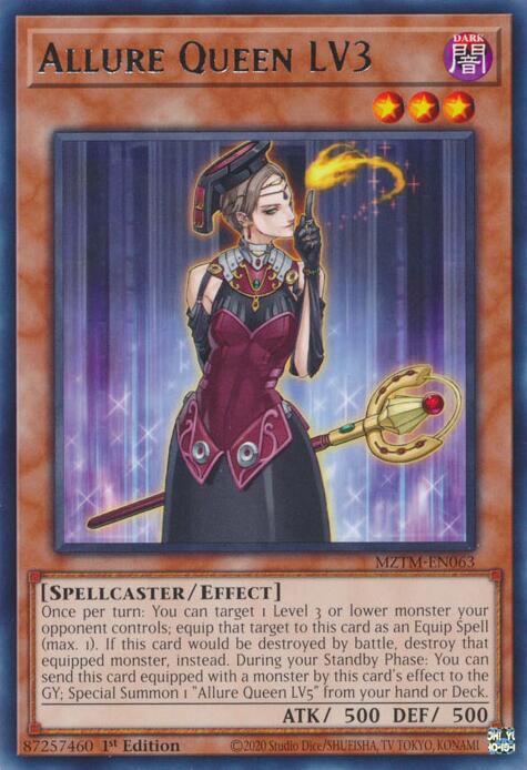 Allure Queen LV3 [MZTM-EN063] Rare | Deep Dive Games St. Marys