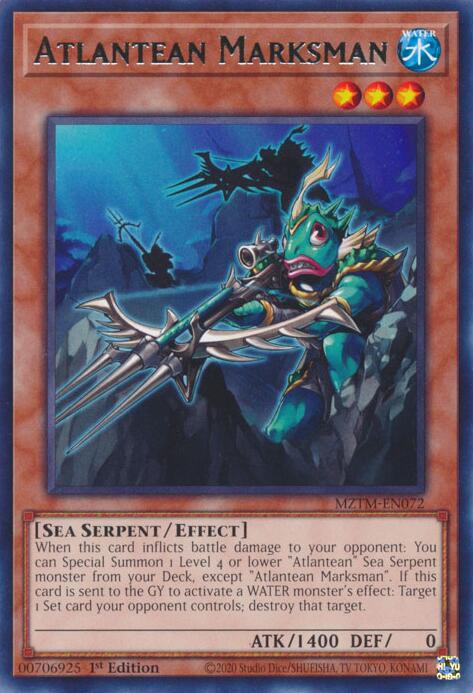 Atlantean Marksman [MZTM-EN072] Rare | Deep Dive Games St. Marys
