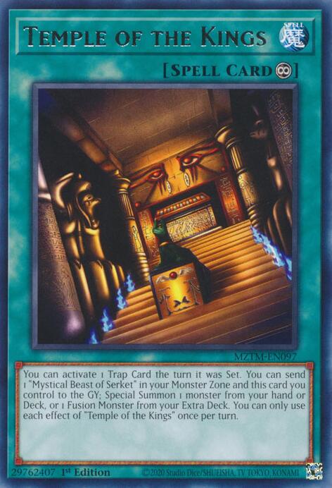 Temple of the Kings [MZTM-EN097] Rare | Deep Dive Games St. Marys