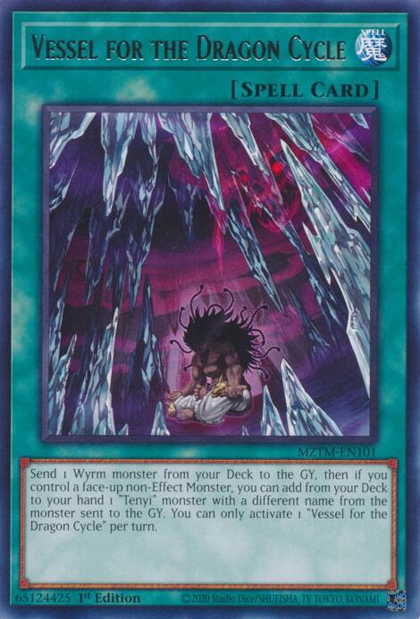 Vessel for the Dragon Cycle [MZTM-EN101] Rare | Deep Dive Games St. Marys