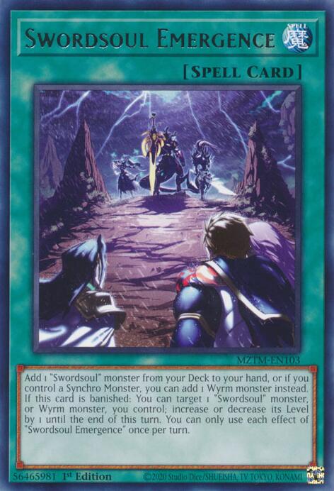 Swordsoul Emergence [MZTM-EN103] Rare | Deep Dive Games St. Marys