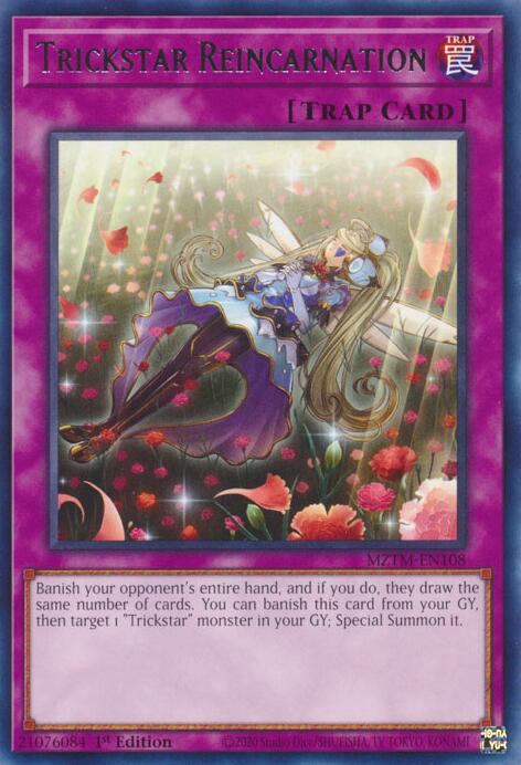 Trickstar Reincarnation [MZTM-EN108] Rare | Deep Dive Games St. Marys