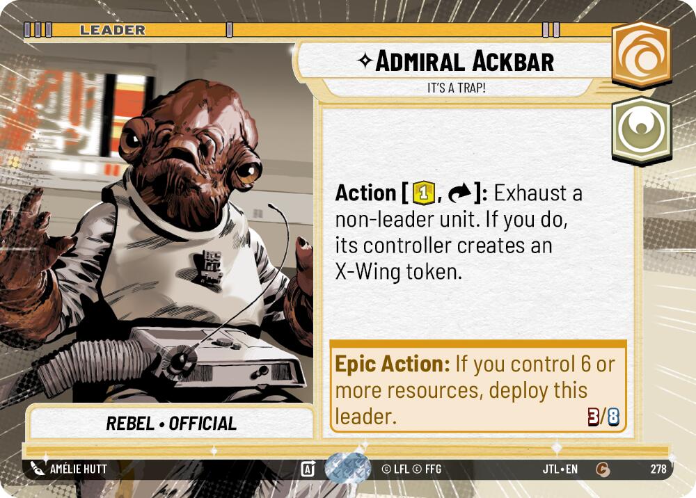 Admiral Ackbar - It's A Trap! (278) (Hyperspace) (278) [Jump to Lightspeed] | Deep Dive Games St. Marys