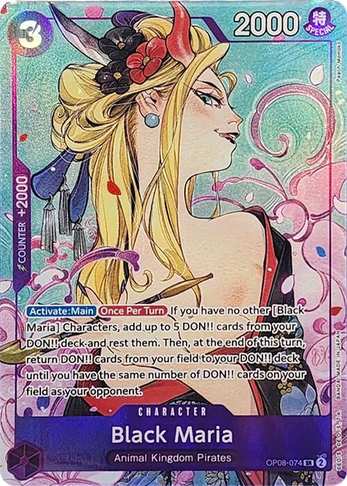Black Maria (Illustration Box Vol.2) [One Piece Promotion Cards] | Deep Dive Games St. Marys