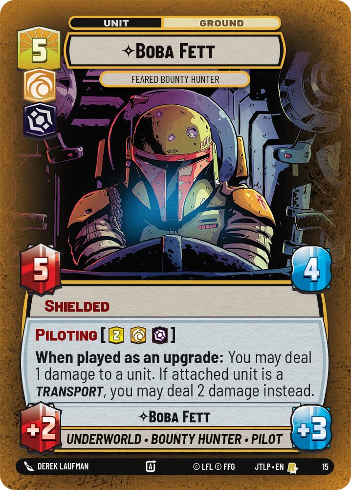 Boba Fett - Feared Bounty Hunter (15) [Jump to Lightspeed: Weekly Play] | Deep Dive Games St. Marys