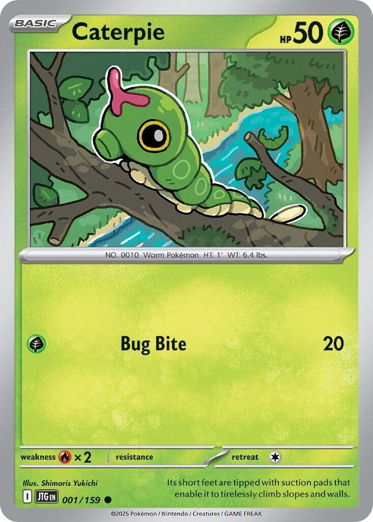 Caterpie (001/159) [Scarlet & Violet: Journey Together] | Deep Dive Games St. Marys