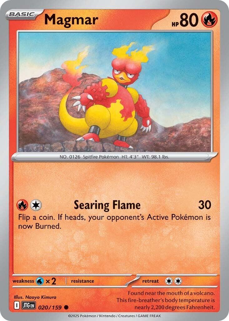Magmar (020/159) [Scarlet & Violet: Journey Together] | Deep Dive Games St. Marys