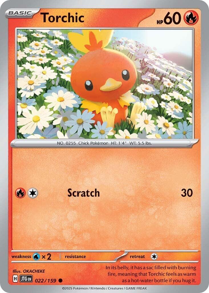 Torchic (022/159) [Scarlet & Violet: Journey Together] | Deep Dive Games St. Marys