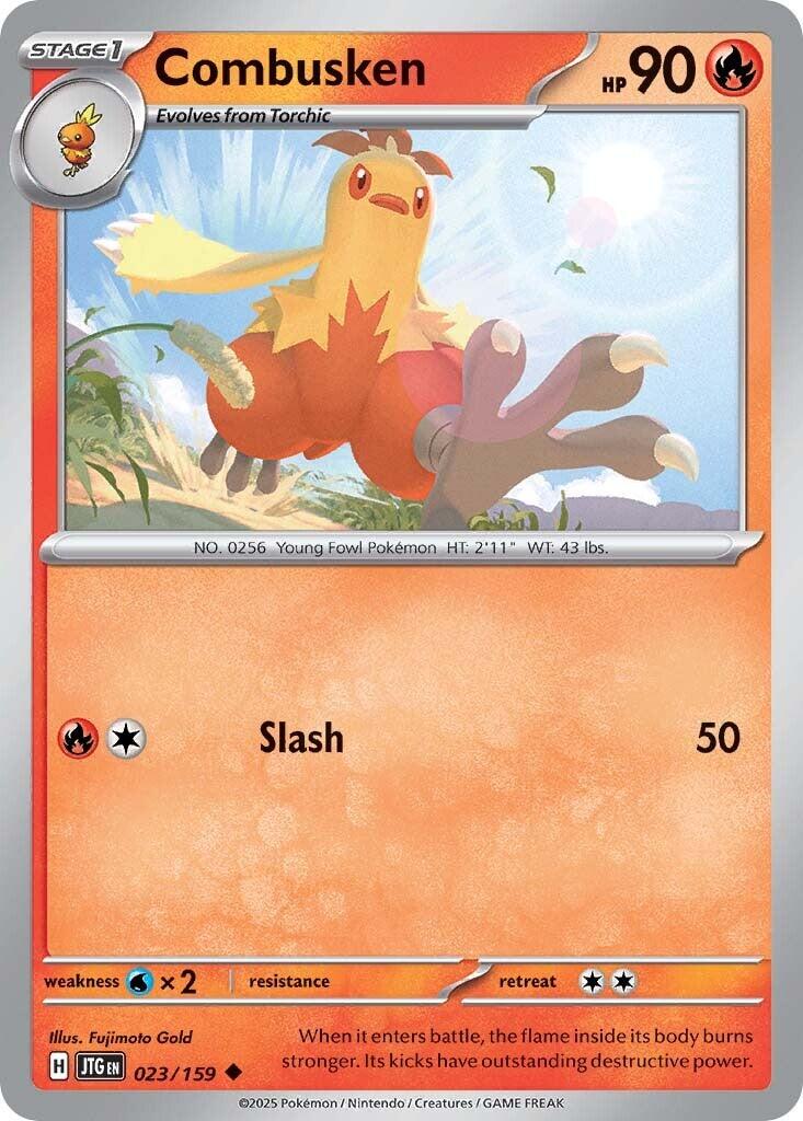 Combusken (023/159) [Scarlet & Violet: Journey Together] | Deep Dive Games St. Marys