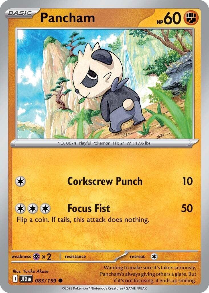 Pancham (083/159) [Scarlet & Violet: Journey Together] | Deep Dive Games St. Marys