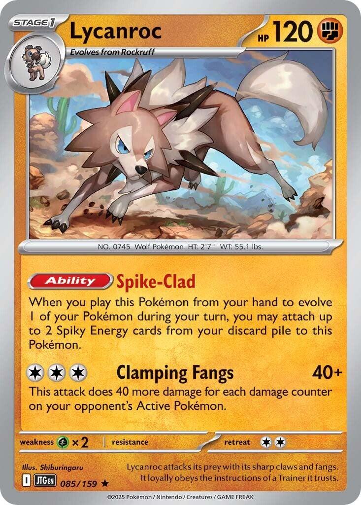 Lycanroc (085/159) [Scarlet & Violet: Journey Together] | Deep Dive Games St. Marys