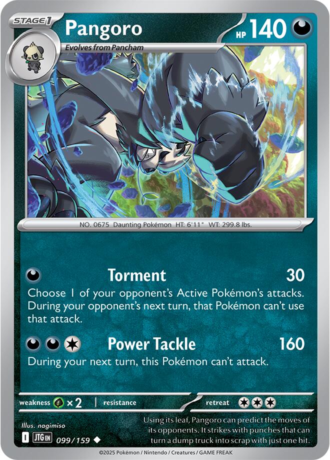 Pangoro (099/159) [Scarlet & Violet: Journey Together] | Deep Dive Games St. Marys