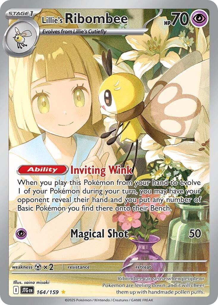 Lillie's Ribombee (164/159) [Scarlet & Violet: Journey Together] | Deep Dive Games St. Marys