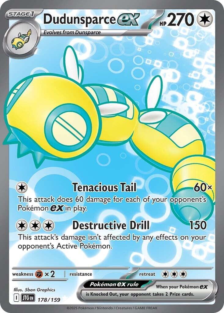Dudunsparce ex (178/159) [Scarlet & Violet: Journey Together] | Deep Dive Games St. Marys