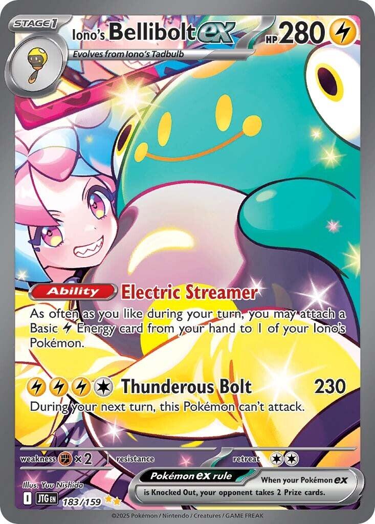Iono's Bellibolt ex (183/159) [Scarlet & Violet: Journey Together] | Deep Dive Games St. Marys