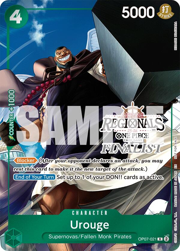 Urouge (Offline Regional Finalist Card Set 2025 Vol.1) [One Piece Promotion Cards] | Deep Dive Games St. Marys
