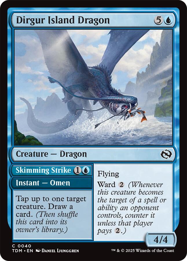 Dirgur Island Dragon [Tarkir: Dragonstorm] | Deep Dive Games St. Marys